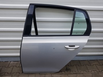 Vw golf 6 vi 08-13r hb дверь левая зад lr7l фото №1