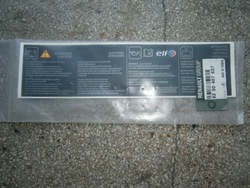 Renault clio iii наклейка na pas переднє 8200407637 оригінал фото №1