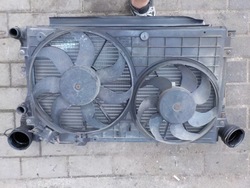 Vw passat b6 універсал 2.0tdi 2007r набір радіатор + вентилятори фото №1