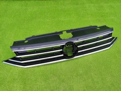 Vw passat b8 рестайлинг 18- решётка решётка радиатора бампера новый! фото №1