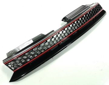 Решітка радіатор решітка радіатора vw golf vi 08-12 gti optk фото №1