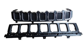 Решётка решётка радиатора 6ba20trmab jeep compass ii рестайлинг новая фото №1
