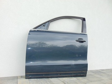 Двері ліві передні лівий перед audi q5 8r 08-16r lz7h сірий фото №1