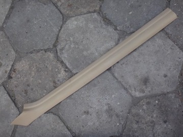 Планка пороговая накладка левая bmw e46 купе cabrio бежевая фото №1