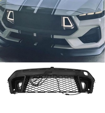 Ford mustang 24 - решётка радиатора решётка з led фото №1
