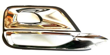 Ліва рамка галоген хром бампера infiniti qx80 нова оригінальний номер фото №1