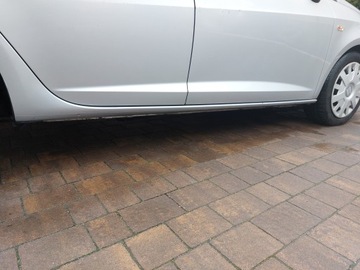 Порог стойка правые seat ibiza iv 6j 5d hb ls7y фото №1