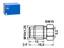 Набір ремонтний затискач гальмівного гвинт 10szt. ate фото №1