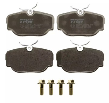 Trw gdb1155 тормозные колодки тормозные зад land rover discovery ii, range rover ii фото №1