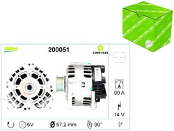 Генератор seat cordoba ibiza iii skoda fabia i fabia i praktik fabia фото №1