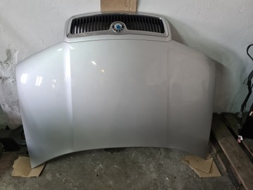 Капот skoda fabia i решітка радіатора la7w фото №1