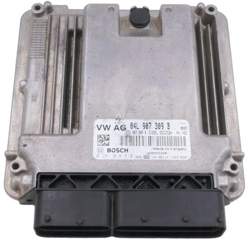 Блок керування vw golf 04l907309b 0281018510 edc17c64 програмування фото №1