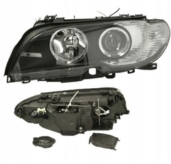 Фара лампа лівий bmw 3 e46 купе cabrio 03- фото №1