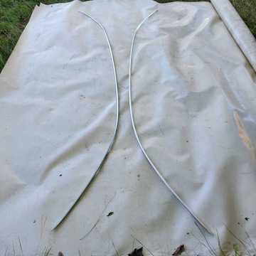 Хром планка левая кузовная audi a4 b8 универсал фото №1