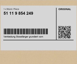 Набір aero. переднє performance, ґрунт. bmw 4 g22 купе g23 convertible фото №1