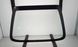 Скло задня зад renault 19 3/5-drzwi 1988-1996 обігрів зелена нова фото №1