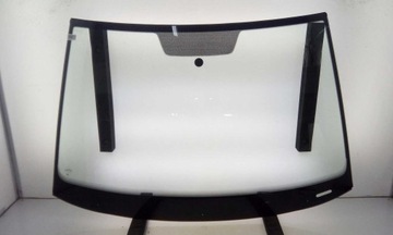 Скло лобове передня vw golf vii 2012- дзеркало зелена нова фото №1