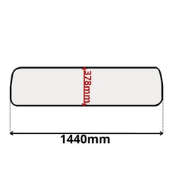 Стекло зад стена перегородочная peugeot boxer i 1 новая 0189 фото №1