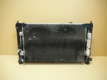 Комплект радиатор вентиляторы c-crosser 4007 outlander ii 2.2 hdi фото №1