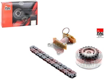 Набор цепи распределительный вал vw golf v 1k1 2.0fsi 04- axw з колёсами fai фото №1