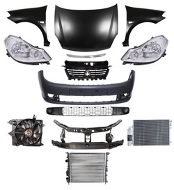 Thalia 08-13 перед капот бампер pas крило лампа фото №1