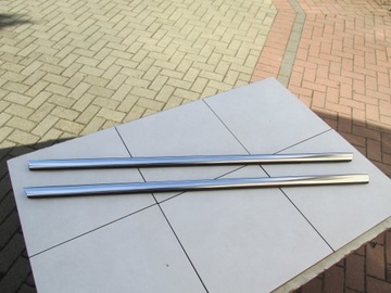 Планка дверь зад уплотнитель стекла хром mondeo mk4 hb 2007 фото №1