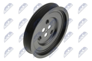 Колесо пасове вала колінчастого ford eng.2.0di 2.4di 2.4tdci transit | 1099891 фото №1