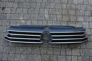 Решітка радіатора решітка радіатор vw passat b8 3g0853653 3g0853651 фото №1