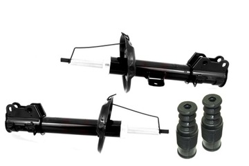 Амортизатори захисні накладки відбійники перед fiat fiorino qubo , peugeot bipper , 2007- фото №1