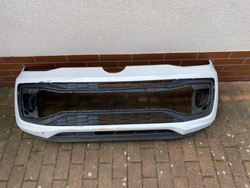 Бампер перед переднє vw up рестайлінг 1s0807221f фото №1