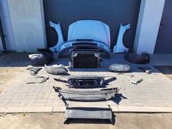 Volvo v70 ii 00-05 набір капот крила бампер лампи 444-46 фото №1