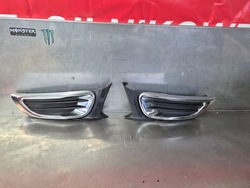 Решітка бампера citroen c3 picasso 9682332477 галоген хром ліва нова ori фото №1