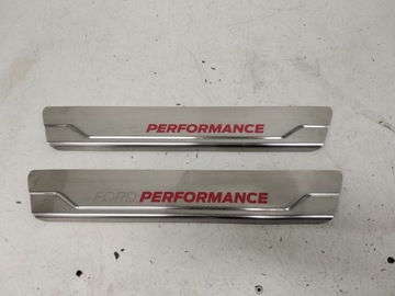 Планка порога порогова performance ford fiesta mk8 фото №1