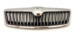 Skoda octavia 08-13 решітка решітка радіатора решітка хром chr фото №1