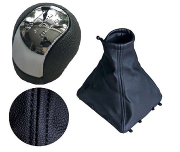 Ручка зміни коробки передач 5b + чохол з рамка do opel vectra c signum 2002-2008 фото №1