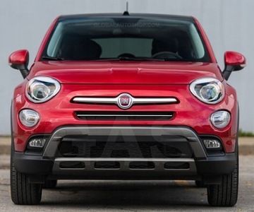 Fiat 500x - хромированные планки решётка радиатора хром решётка бампера тюнинг фото №1