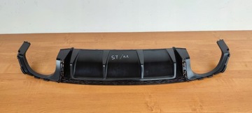 Audi tt ttrs rs спойлер бампера зад накладка sta1 фото №1