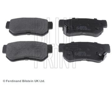 Диски гальмівні колодки зад блакитний print hyundai santa fé ii фото №1