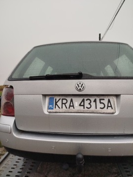 Крышка стекло багажника зад vw passat b5 fl la7w фото №1