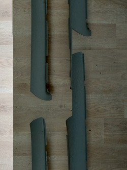 Toyota sienna 11- планка захист панелі фото №1