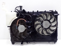 Комплект радіатор води кондиціонера вентилятор outlander iii 3 2.2d 110kw фото №1