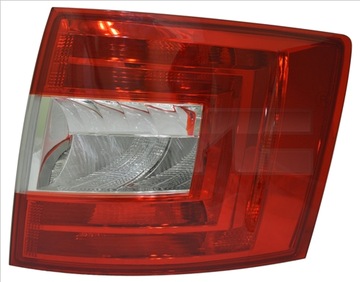 Лампа задня tyc 11 12676 01 2 5e9945111 skoda фото №1