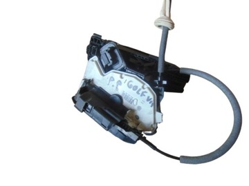 Замок двері праві перед vw golf vii 5k1837016e фото №1