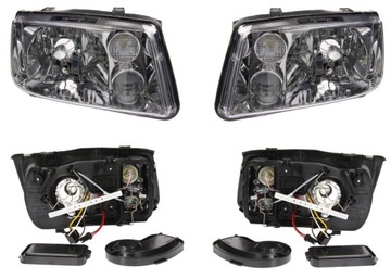 Фара лампа volkswagen bora 98-05 l+p tyc фото №1