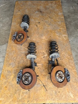 Поворотный кулак citroen c4 picasso 1.6 hdi правая левая фото №1