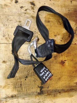 Pas скоба середня сидіння заднього skoda fabia i 6y0857487 фото №1