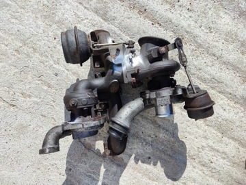 Турбонагнетатель би-турбо saab 9-3 ii 07-11 1.9ttid z19dtr 55215256 фото №1