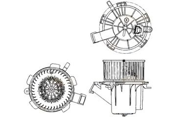 Hella вентилятор повітродувка smart fortwo cabrio електричний фото №1