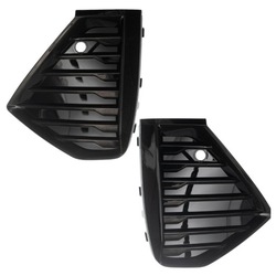 Volvo xc60 2022-решётка бампер левая + правая з отверстие na pdc r-design фото №1