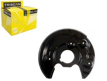 Triscan 8125 29228 панель брызгозащитный, диск тормозная фото №1